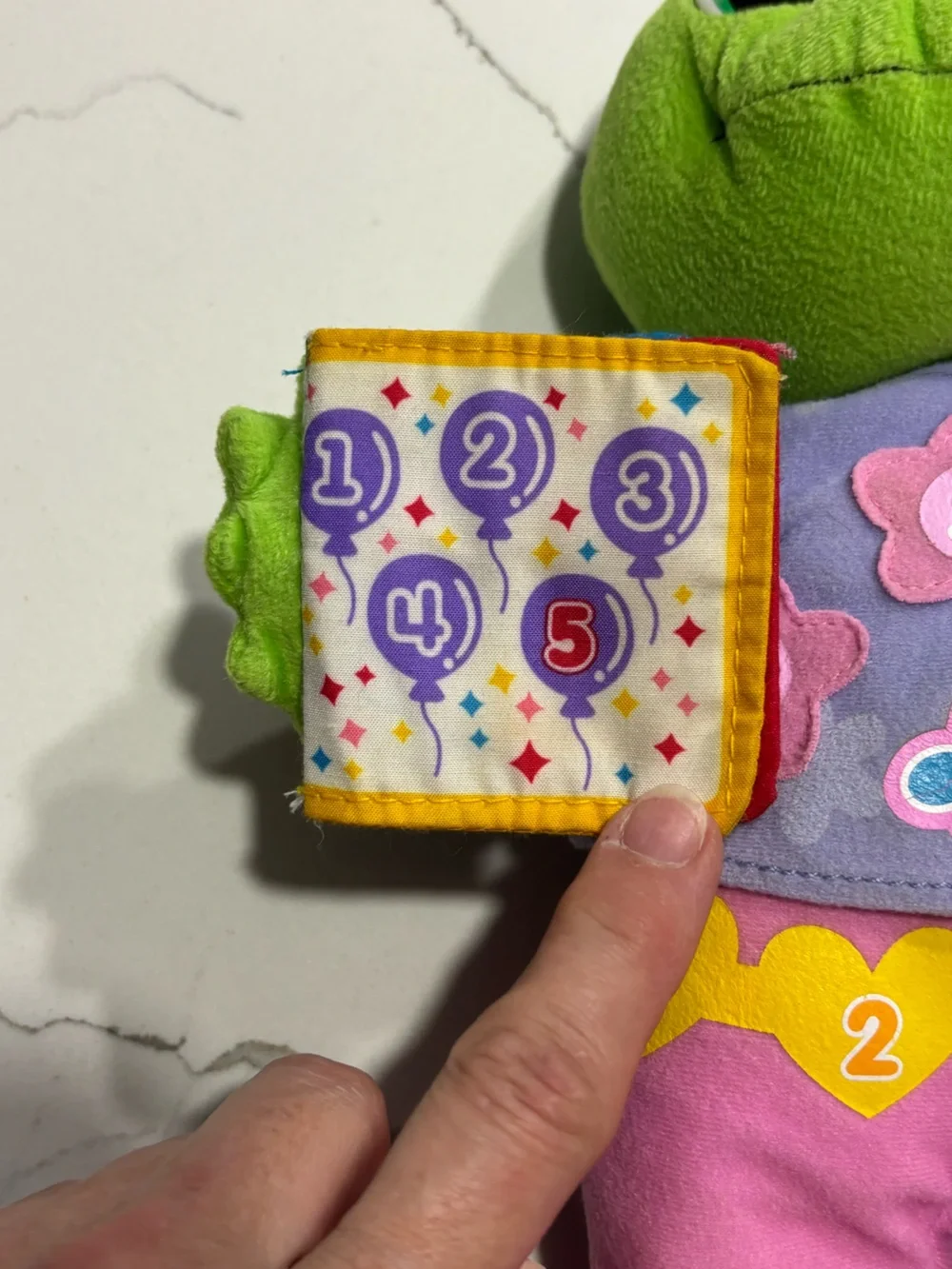 Leapfrog Lily Talking Musical Plush Green Pink Interactive Frog Learning Toy